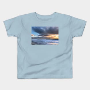 Daybreak over the North Sea Kids T-Shirt